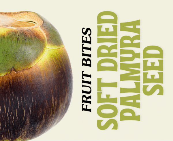 Soft dried palmyra seed