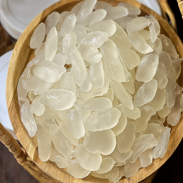 Soft dried palmyra seed