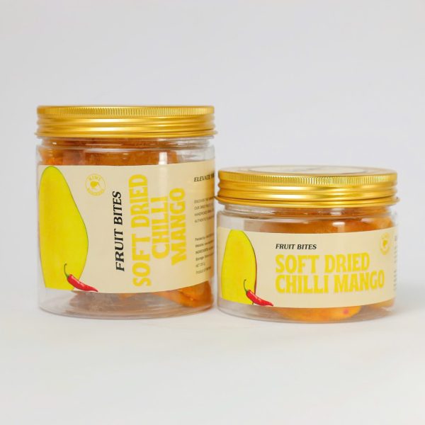 Soft dried chilli mango